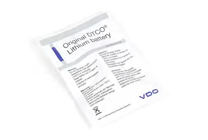 VDO tachograph battery